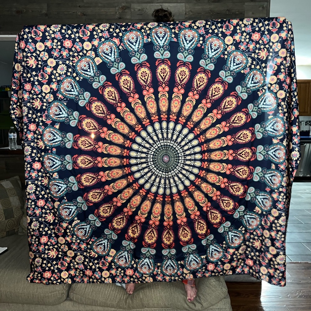 tapestry for amazon, only hung on a wall for a few months